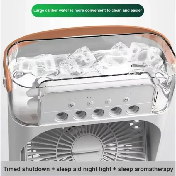 Ventilateur 3-en-1 Portable avec Climatisation - Image 5