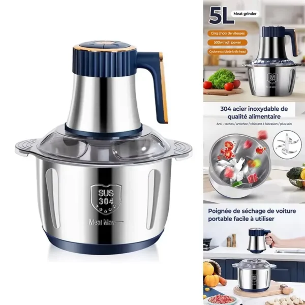 Broyeur Alimentaire en Acier - Image 3