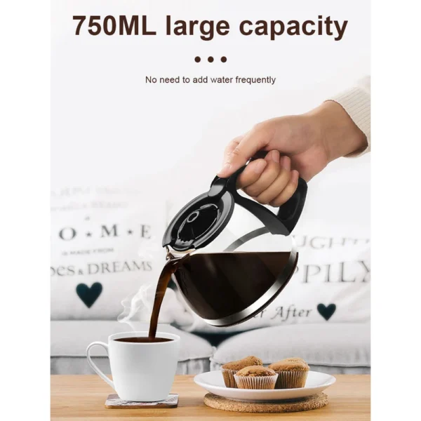 Cafetière Électrique Compacte avec Filtre - Image 4