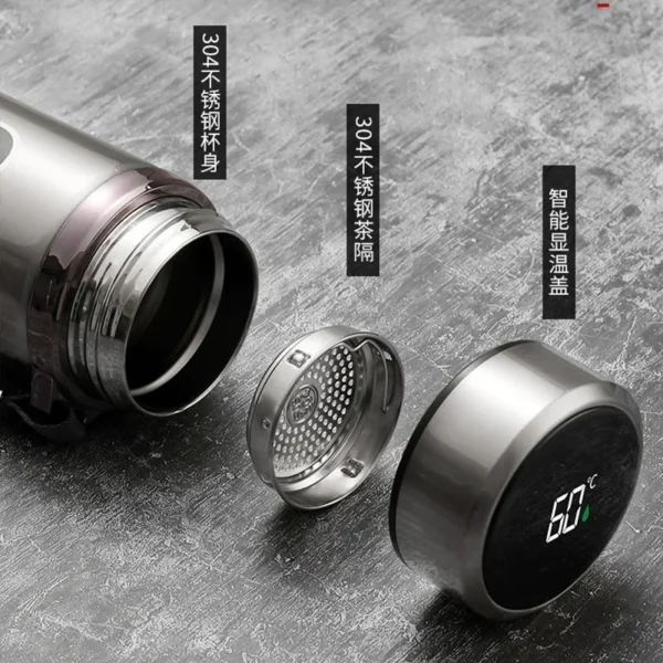 Bouteille Isotherme Inox 1L avec Affichage – Image 5