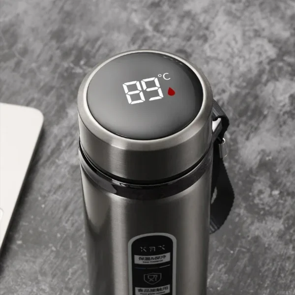 Bouteille Isotherme Inox 1L avec Affichage – Image 3